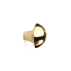 Mushroom hook, brass
