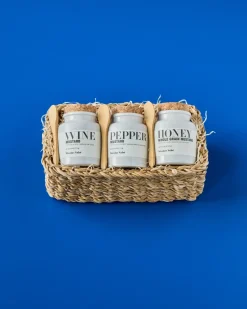 Naba storage basket, Natural, 12x22 cm