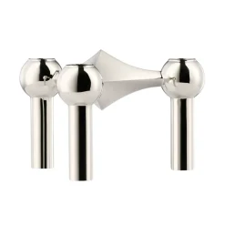 Nagel candle holder, chrome
