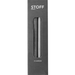 Nagel candles 12-pack, Anthracite