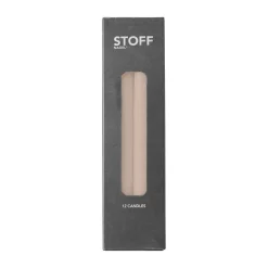 Nagel candles 12-pack, Beige