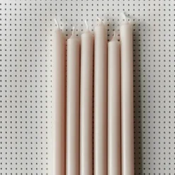 Nagel candles 12-pack, Beige