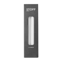 Nagel candles 12-pack, white