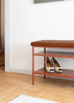 Nancy shoe shelf, Cinnamon-vintage cognac