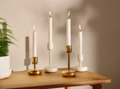 Nappula candleholder brass, small 107 mm