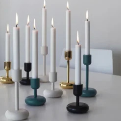 Nappula candleholder white, small 107 mm
