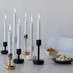 Nappula candleholder white, small 107 mm