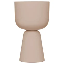 Nappula flower pot Ø15,5 cm h26 cm, beige