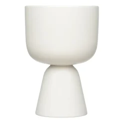Nappula flower pot Ø15,5 cm h23 cm, white