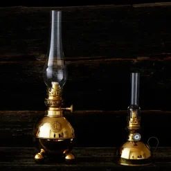Nattlampan paraffin lamp, brass