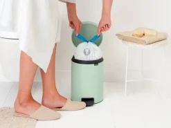 New Icon pedal bin 5 liter, Jade green