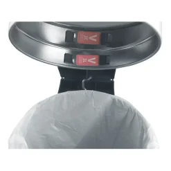 New Icon pedal bin 3 liter, Matt steel fingerprint proof