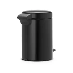 New Icon pedal bin 3 liter, matte black