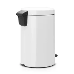 New Icon pedal bin 12 liter, white