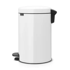 New Icon pedal bin 12 liter, white