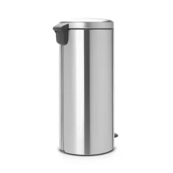 New Icon pedal bin 30 liter, matt steel
