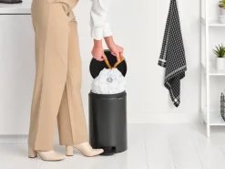 New Icon pedal bin 12 liter, Confident grey