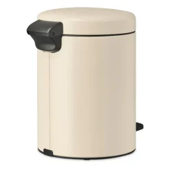 New Icon pedal bin 5 liter, Soft beige