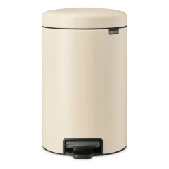 New Icon pedal bin 12 liter, Soft beige