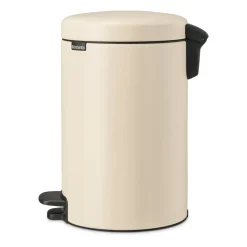 New Icon pedal bin 12 liter, Soft beige