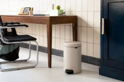 New Icon pedal bin 12 liter, Soft beige