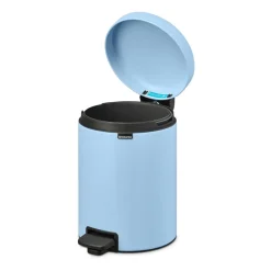 New Icon pedal bin 5 liter, Dreamy blue