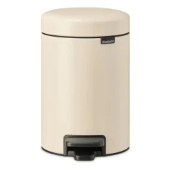 New Icon pedal bin 3 liter, Soft beige