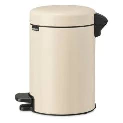 New Icon pedal bin 3 liter, Soft beige