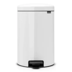 New Icon pedal bin 20 liter, white