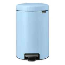 New Icon pedal bin 12 liter, Dreamy blue