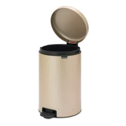 New Icon pedal bin 20 liter, Metallic Gold