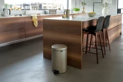 New Icon pedal bin 20 liter, Metallic Gold