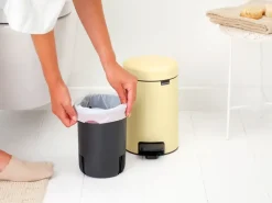 New Icon pedal bin 3 liter, Mellow yellow