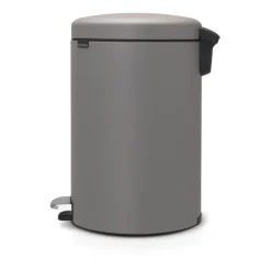 New Icon pedal bin 20 liter, Mineral concrete grey