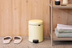 New Icon pedal bin 5 liter, Mellow yellow