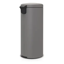 New Icon pedal bin 30 liter, Mineral concrete grey