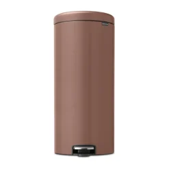 New Icon pedal bin 30 liter, Satin taupe