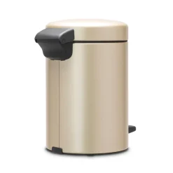 New Icon pedal bin 3 liter, Metallic Gold