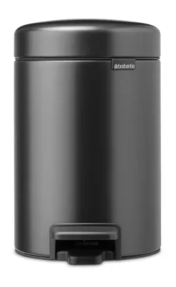New Icon pedal bin 3 liter, Confident grey
