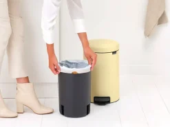 New Icon pedal bin 12 liter, Mellow yellow