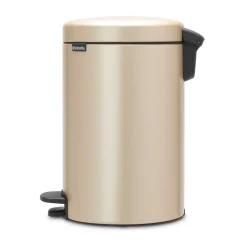 New Icon pedal bin 12 liter, Metallic Gold