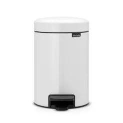 New Icon pedal bin 3 liter, white
