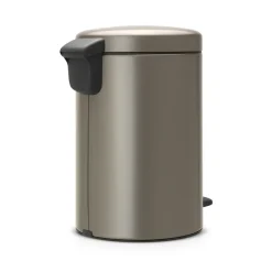 New Icon pedal bin 12 liter, platinum