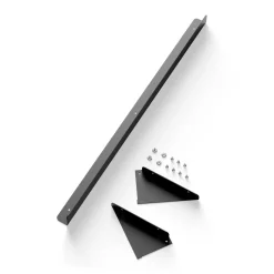 New Works console magazine shelf 3 parts, Black