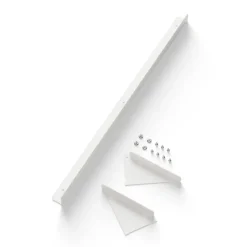 New Works console magazine shelf 3 parts, White