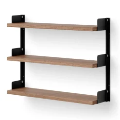 New Works Tea Shelf wall-hung shelf 46x62.5 cm, Walnut