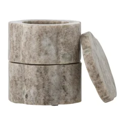Nezli bowl with lid Ø9 cm, Natural