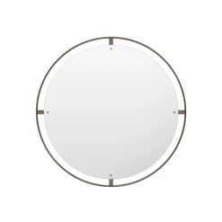 Nimbus mirror, Bronzed brass, ø110