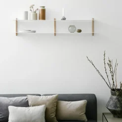 Nivo shelf C, Light oak-white
