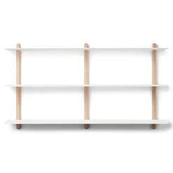 Nivo shelf D large, Light oak-white